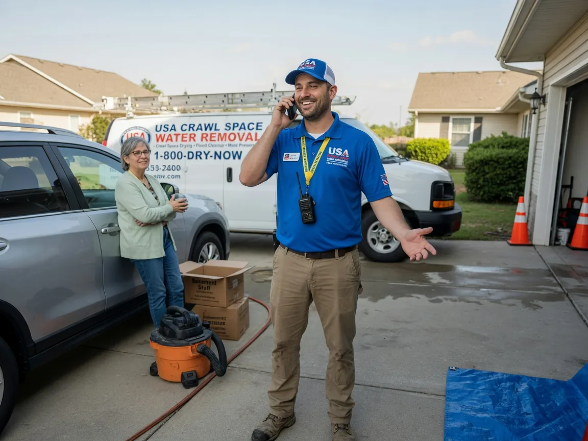 Crawl Space Water Removal Moulton, TX FAQs